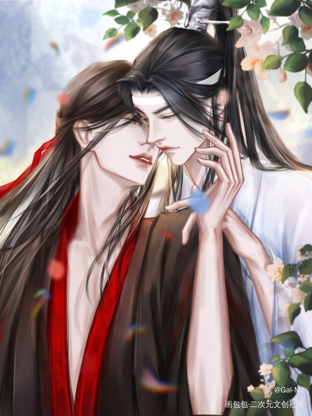 岁岁年年常相见_魔道祖师忘羡蓝忘机魏无羡我要上首推绘画作品