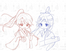 魔道祖师_绘画作品