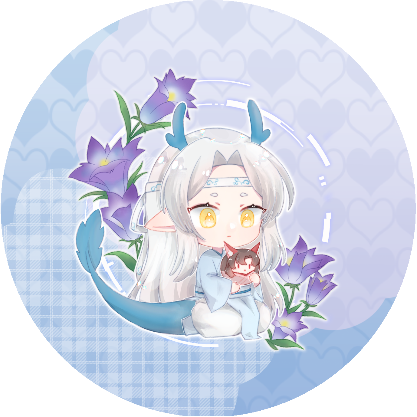 _魔道祖师忘羡绘画作品