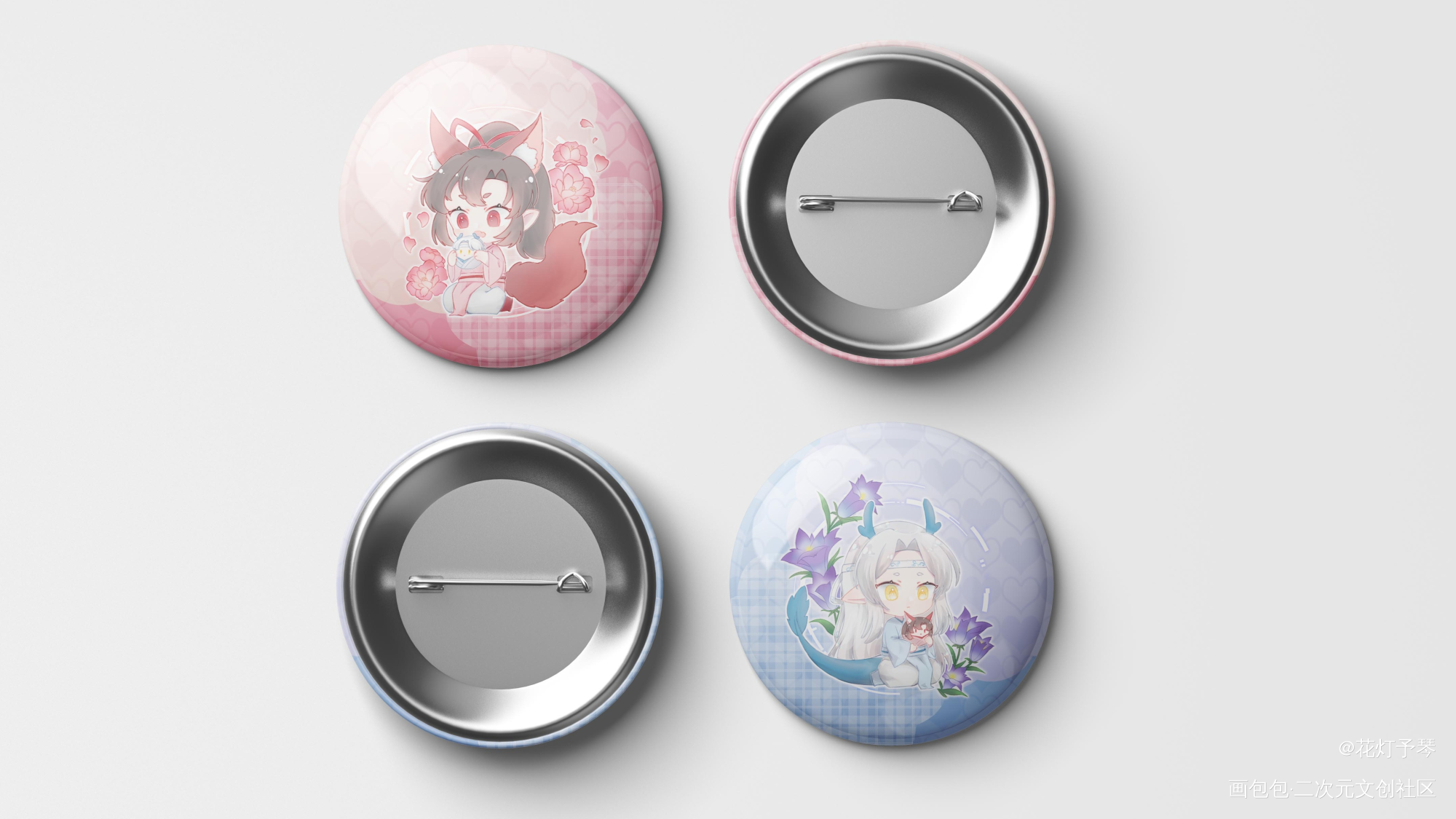 _魔道祖师忘羡绘画作品