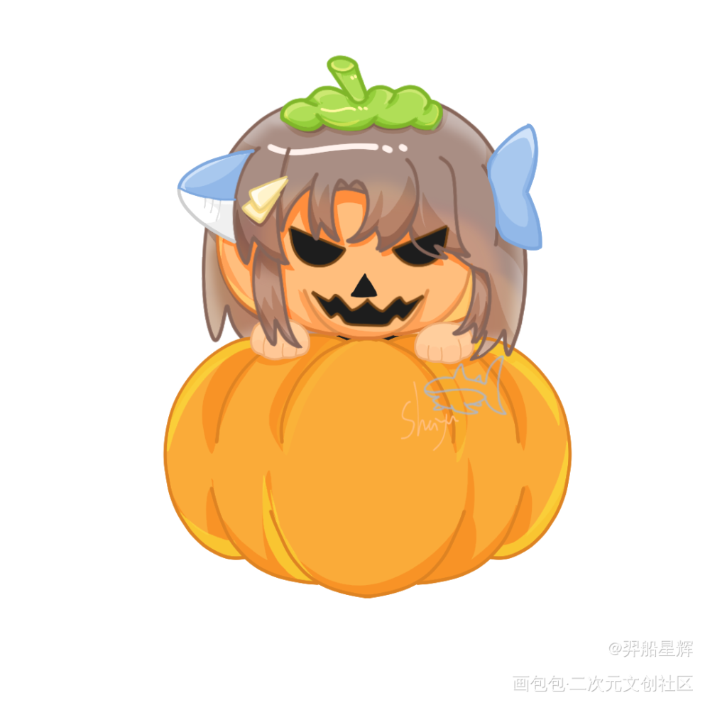 🎃万圣节快乐_自设oc绘画作品