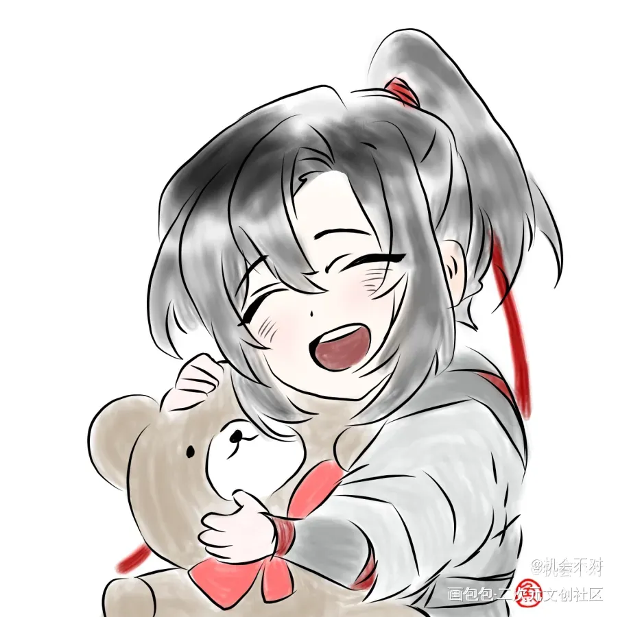 羡羡生日快乐！_魔道祖师绘画作品