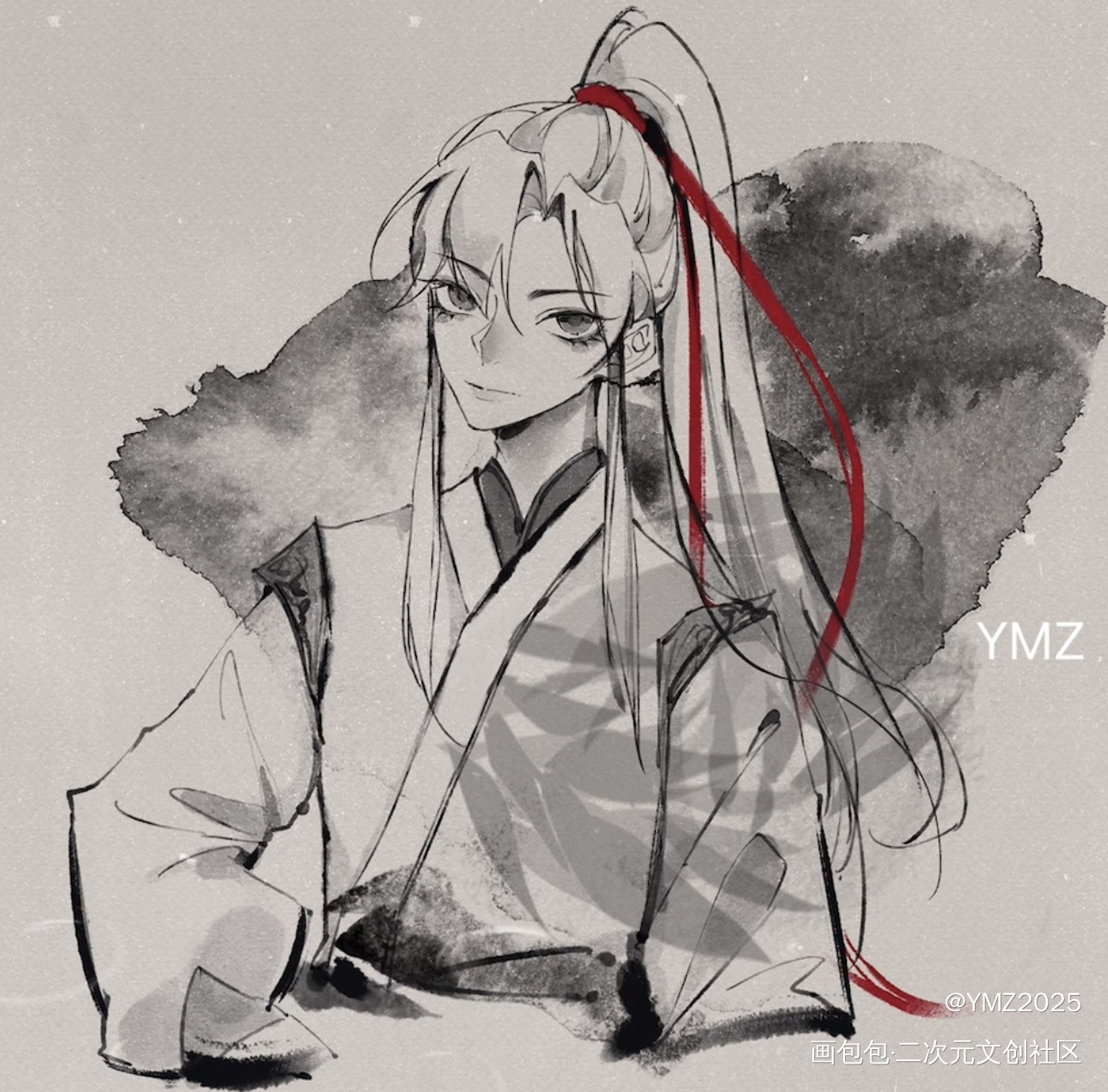 魏无羡_魔道祖师魏无羡绘画作品