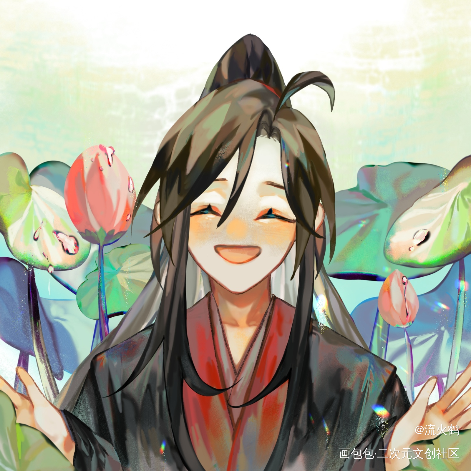 羡羡生日快乐Ｏ(≧∇≦)Ｏ_魔道祖师忘羡蓝忘机魏无羡画世界绘画作品