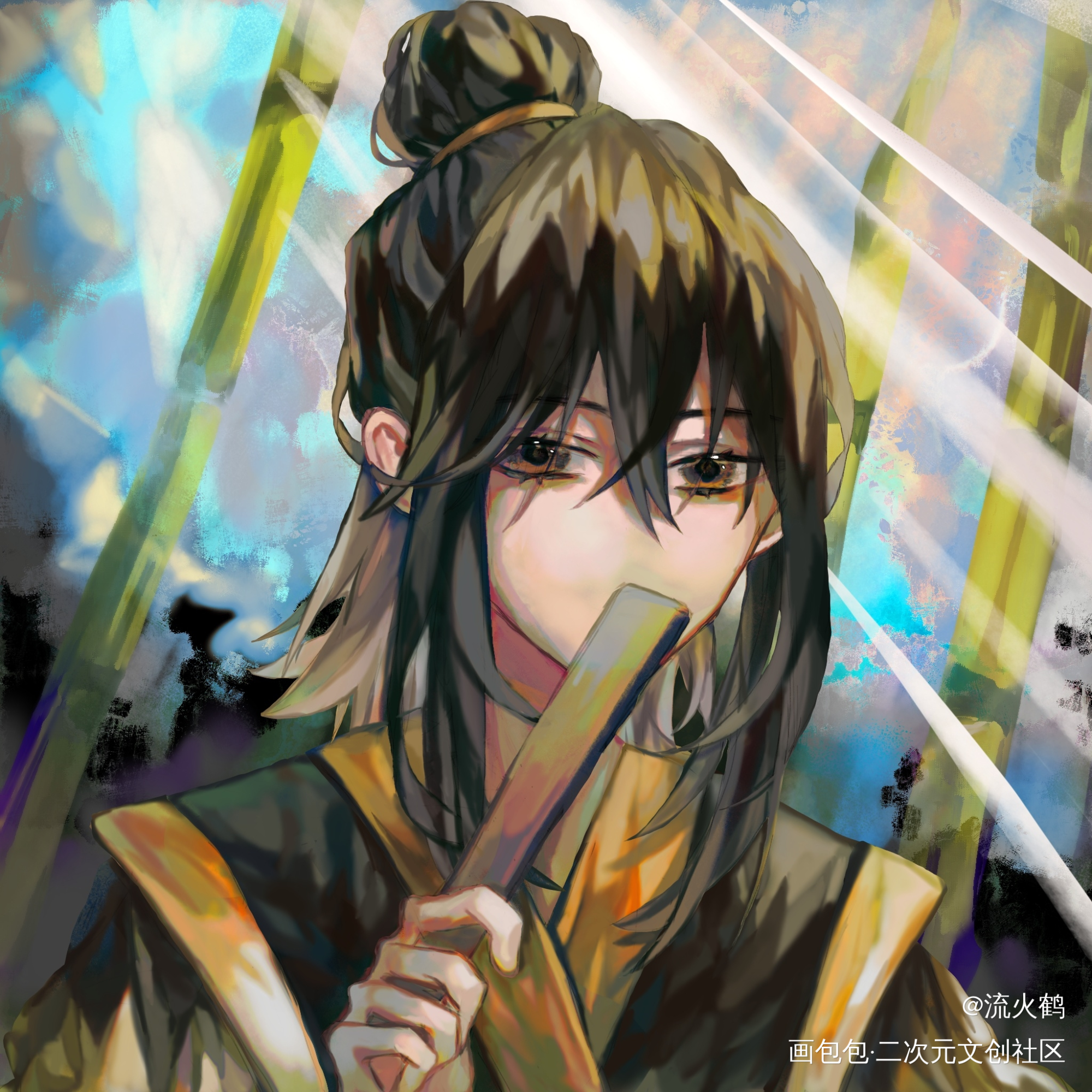 怀桑(*´∀`*)_魔道祖师聂怀桑画世界绘画作品