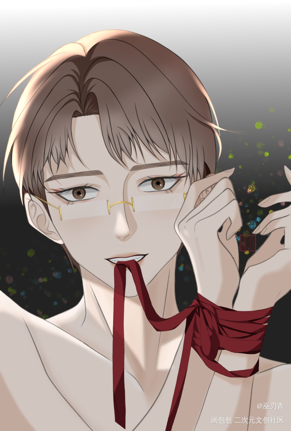 1104‖原炀“诱捕器”_针锋对决188男团绘画作品