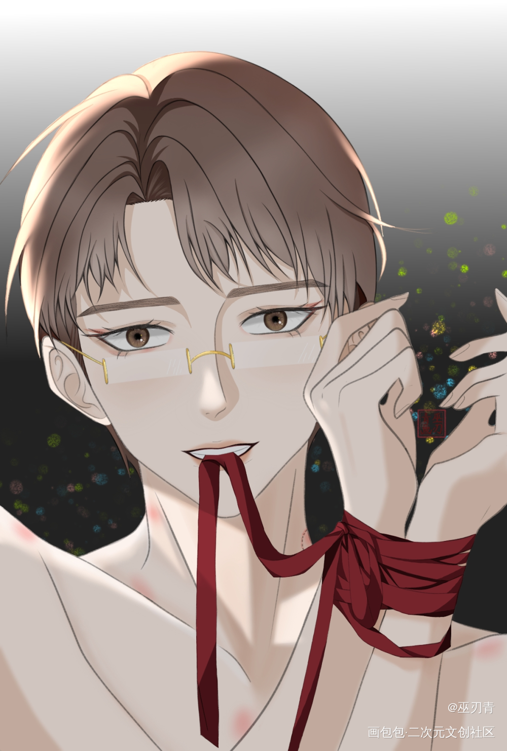 1104‖原炀“诱捕器”_针锋对决188男团绘画作品