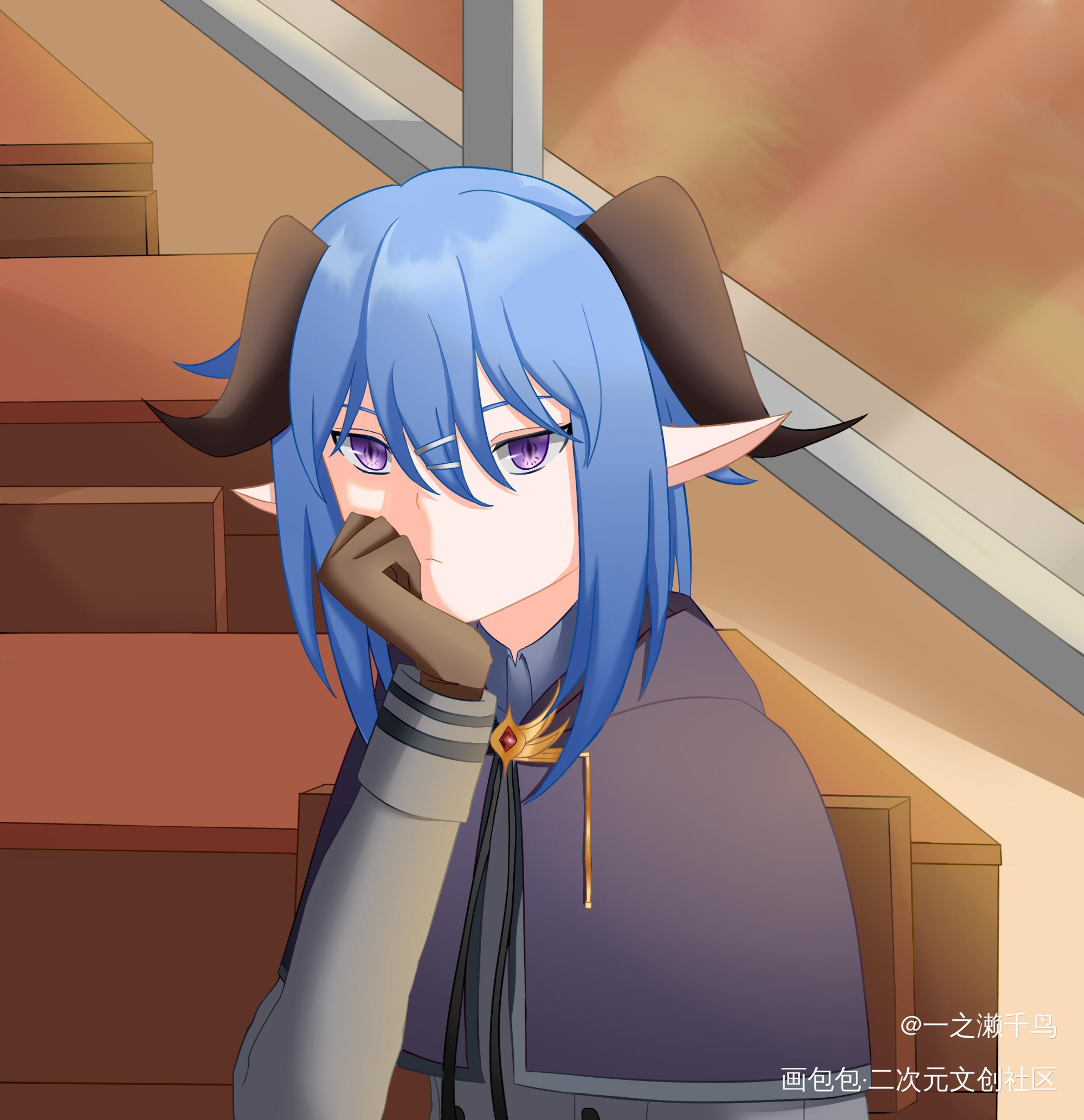发发自家oc_绘画原创oc绘画作品