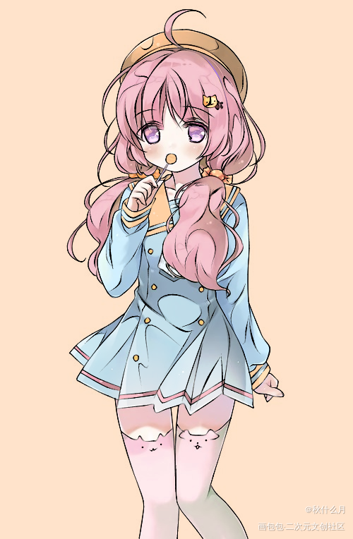 可爱girl_漫画二次元原创绘画作品