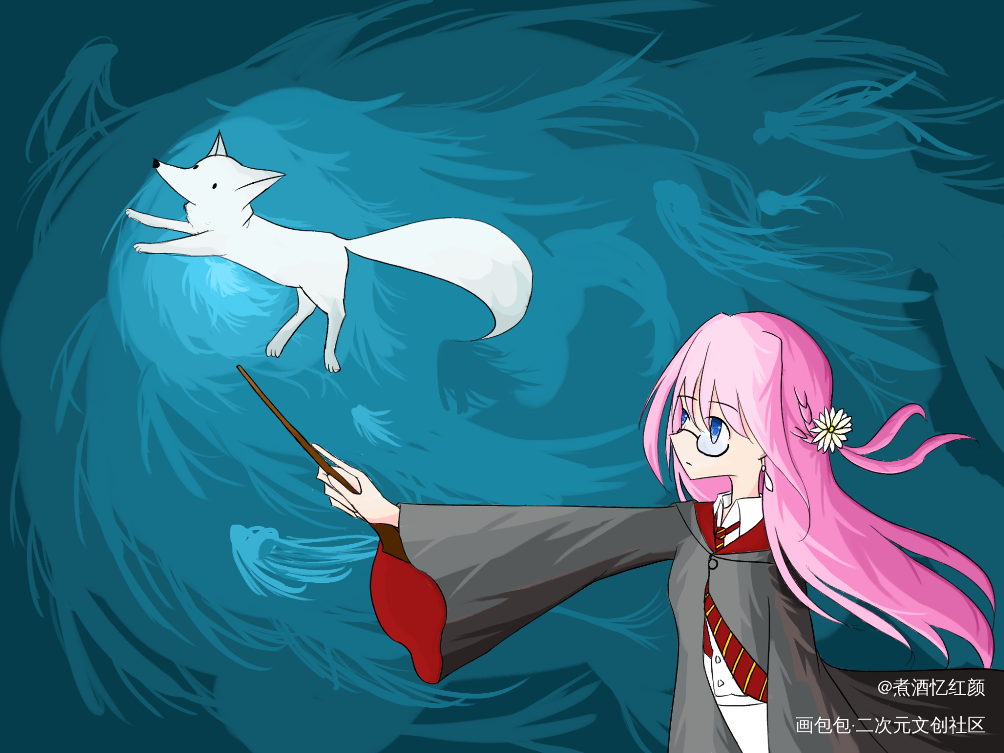 _哈利波特魔法觉醒绘画作品