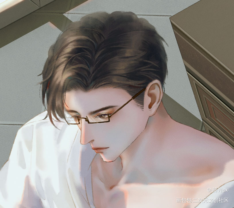 原顾_针锋对决188男团原炀顾青裴顾青裴原炀绘画作品