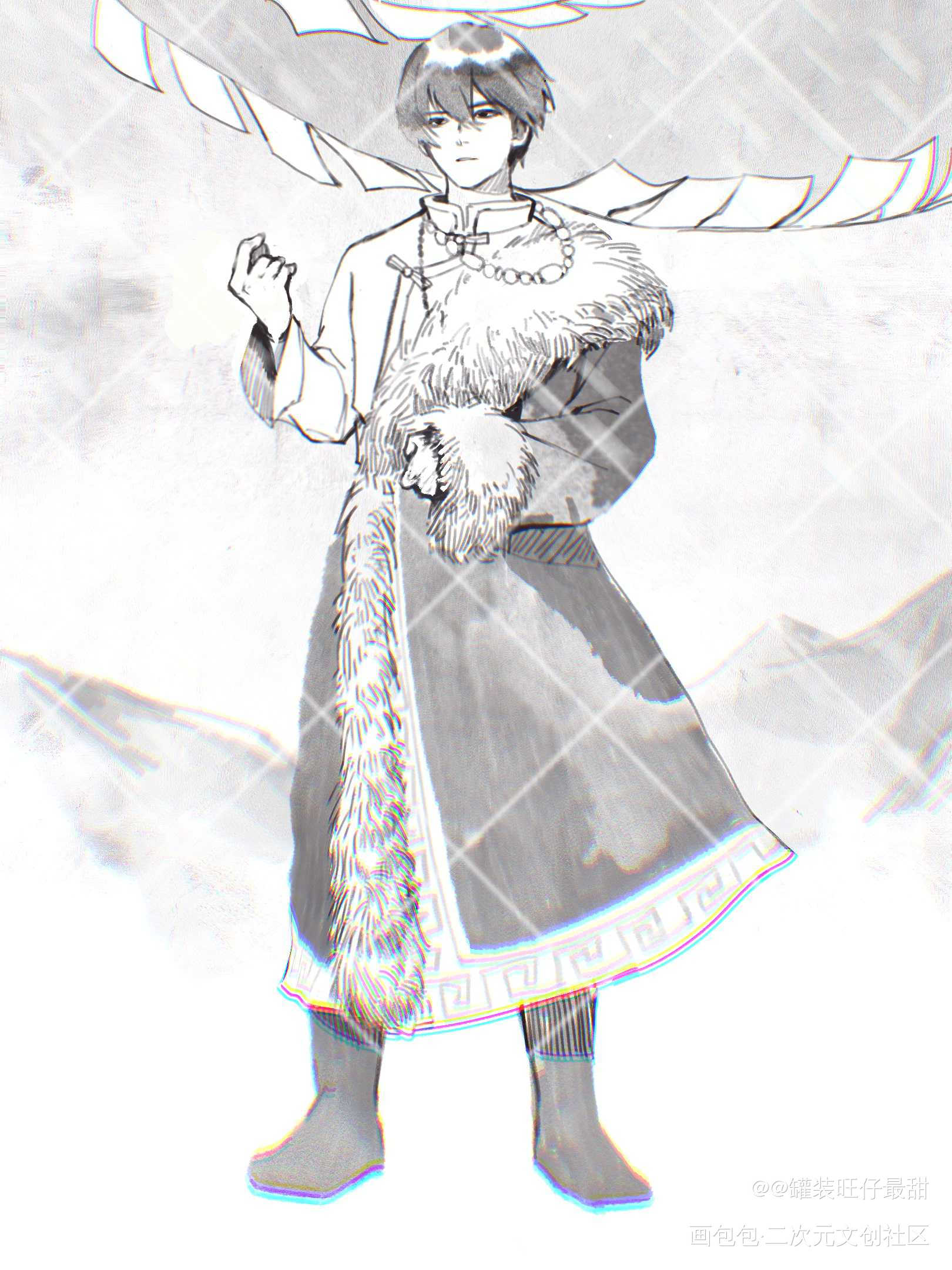 _盗墓笔记绘画作品
