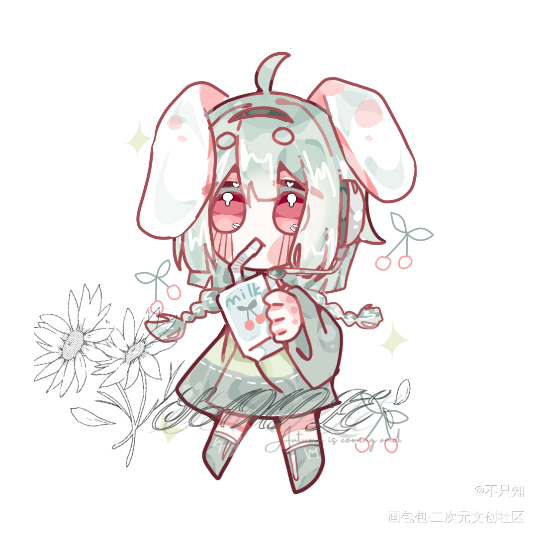 目前很喜欢的一张_只知绘画作品