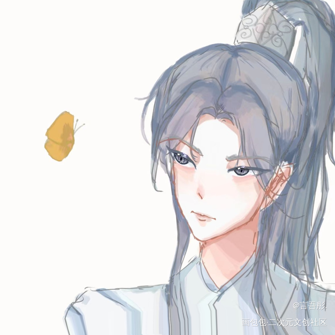 (´O｀)_楚晚宁·二哈和他的白猫师尊绘画作品