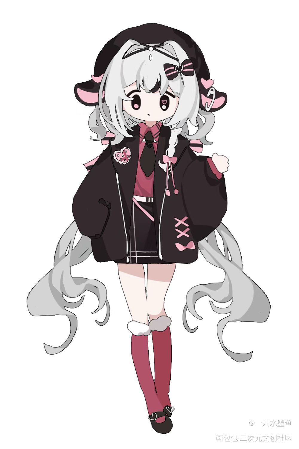 是小羊ヽ(〃∀〃)ﾉ_咩咩糕立绘我要上首推无偿绘画作品