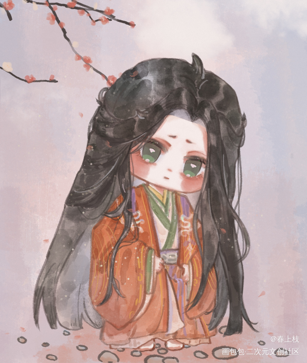 淑女，喜欢父王？_代号鸢左慈·代号鸢板绘涂Q版绘画绘画作品