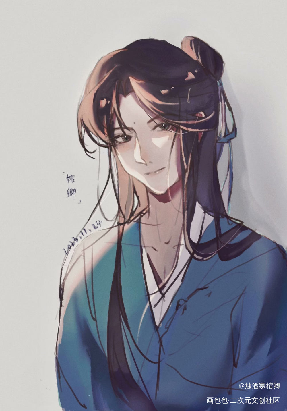 沈仙师请嫁我。_人渣反派自救系统沈清秋平涂绘画作品