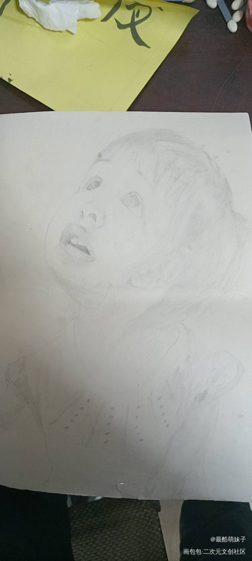 我的素描作品集_仙梦手绘绘画作品