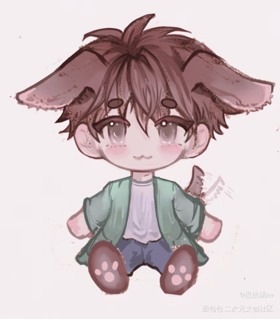 QQ三人组_盗墓笔记绘画作品