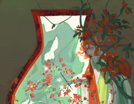 【梅淇澳】妙笔生花_绘画作品