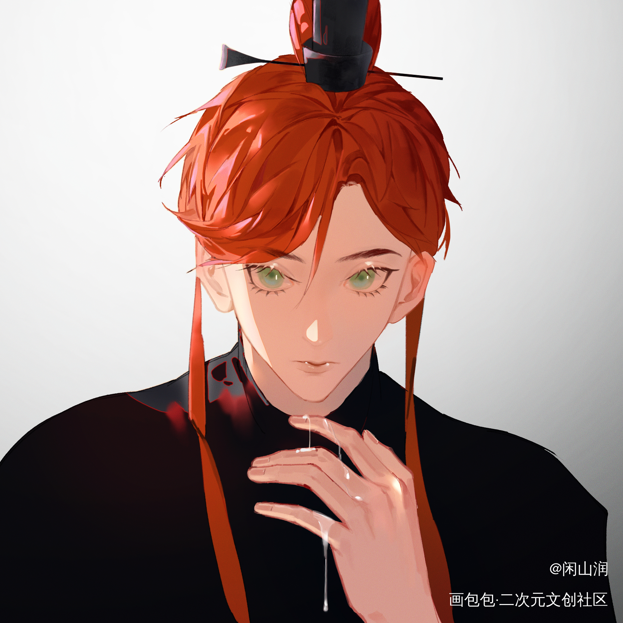 咳咳，嗯……之前画的孙权_代号鸢绘画作品