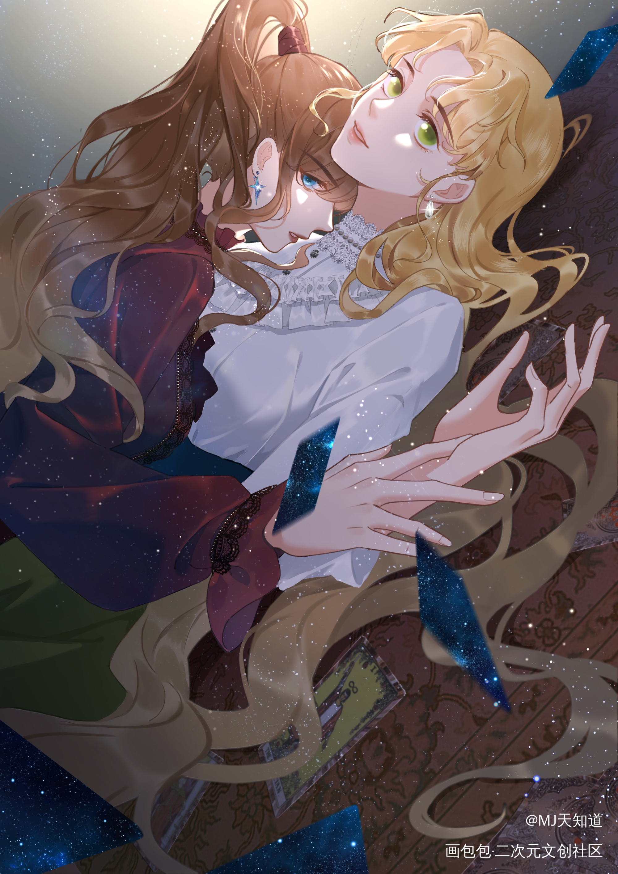 _诡秘之主奥黛丽佛尔思宿命之环绘画作品