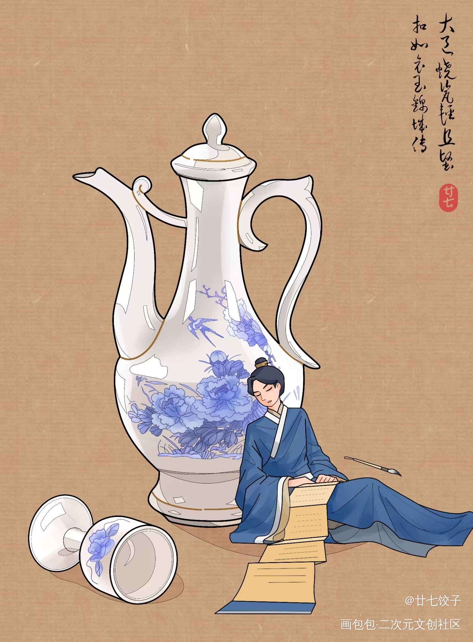 个人插画_插画绘画作品