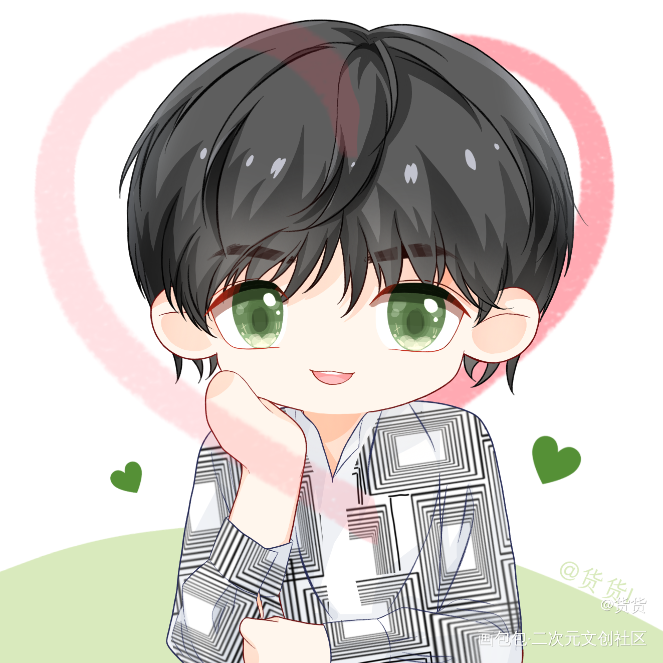 💤❤️(˵¯͒〰¯͒˵)_Q版绘画作品
