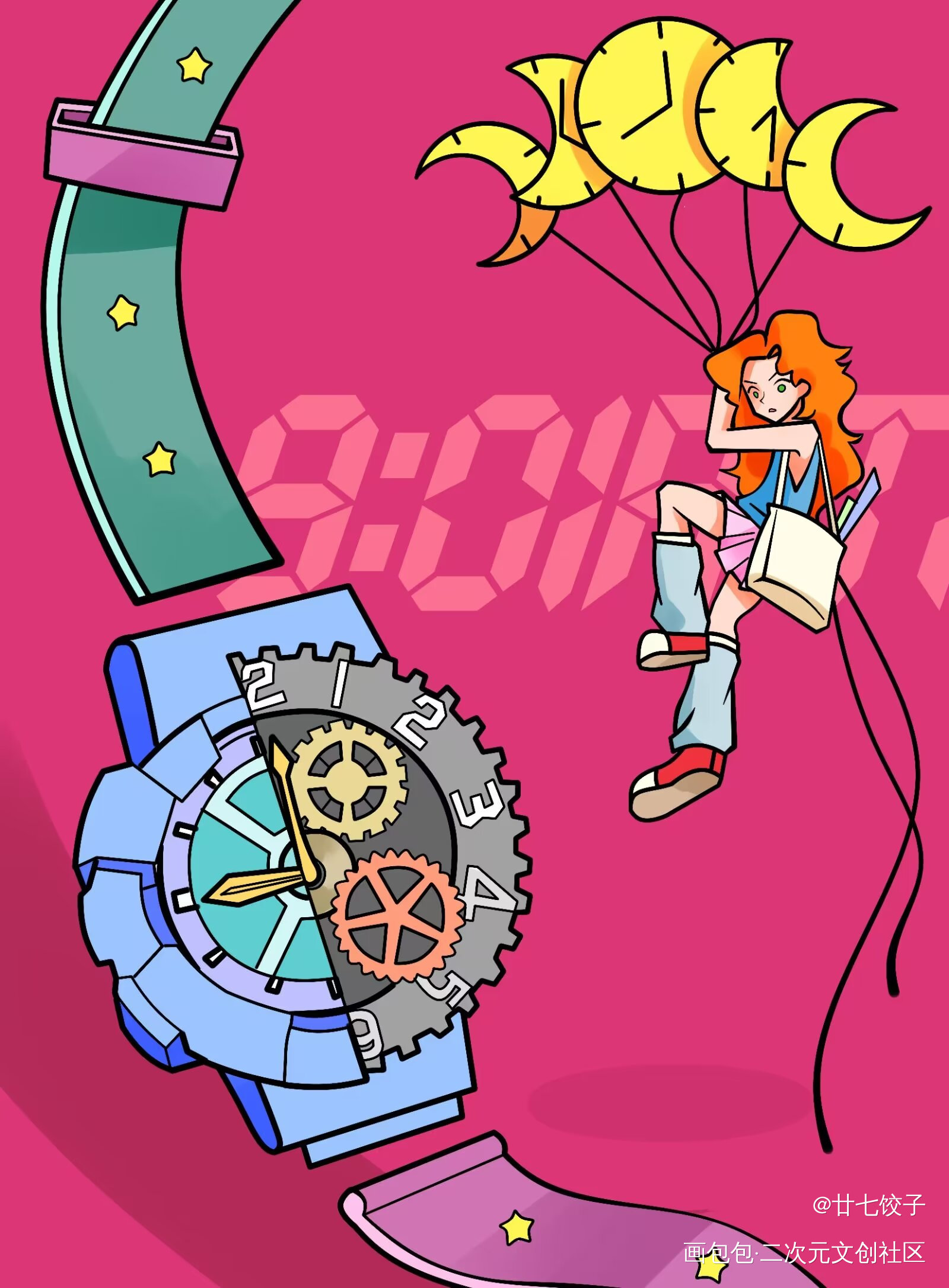 个人插画作业_插画绘画作品