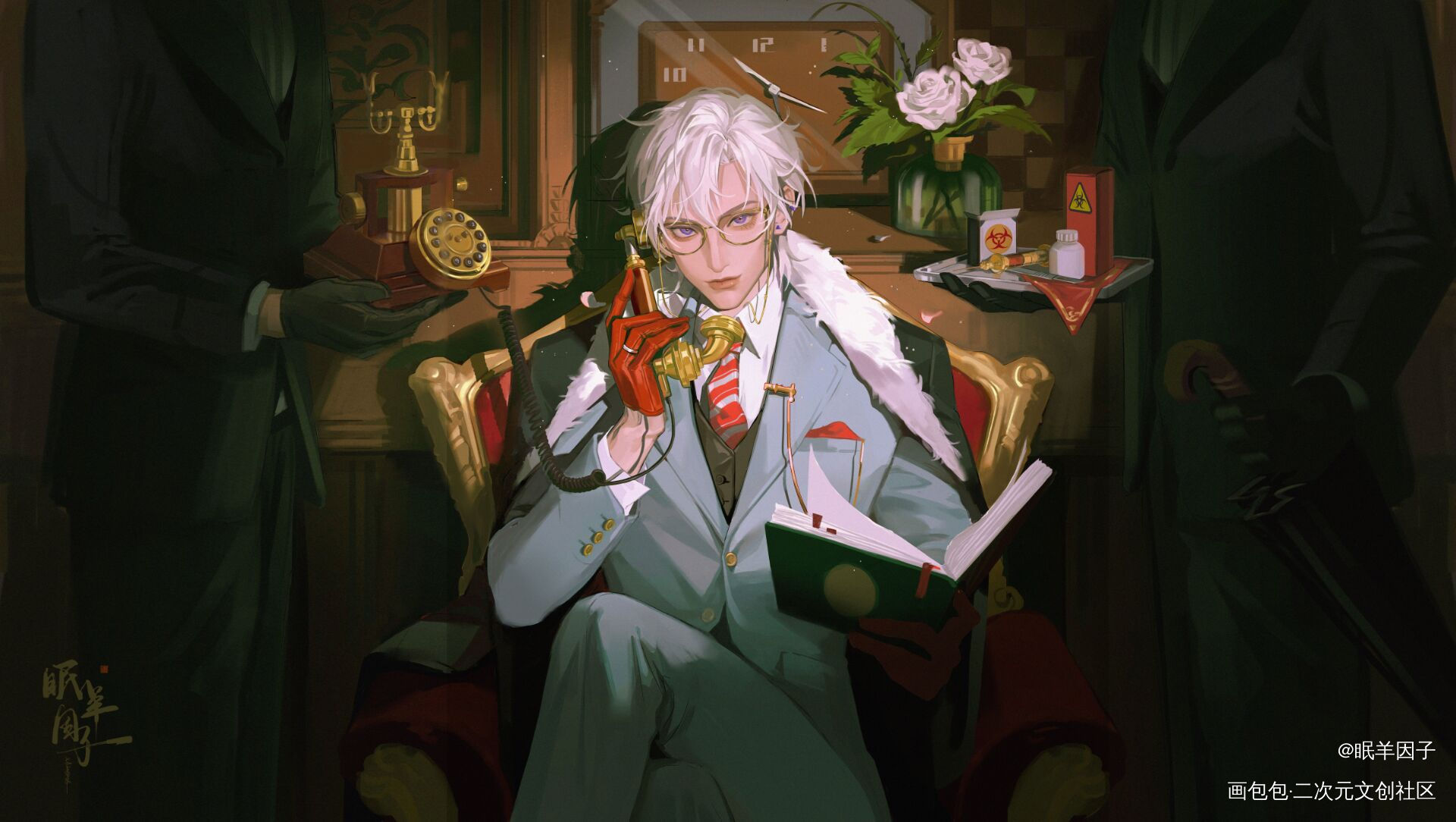 沉寂_亚伯.绘画作品