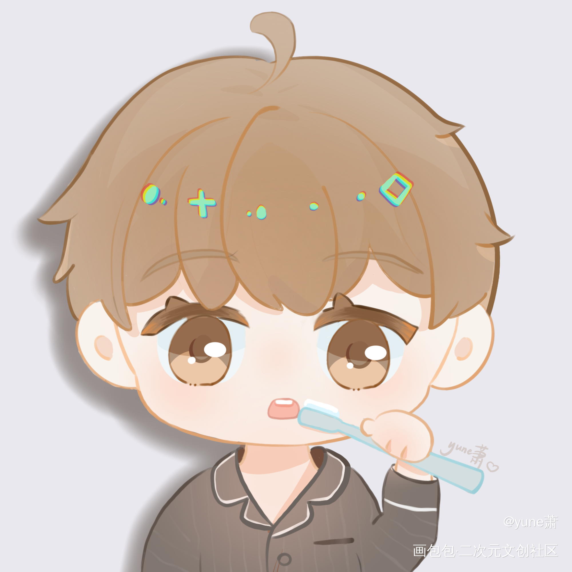 白日梦设定的秀秀_188男团李程秀绘画作品
