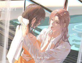 泳池_绘画作品