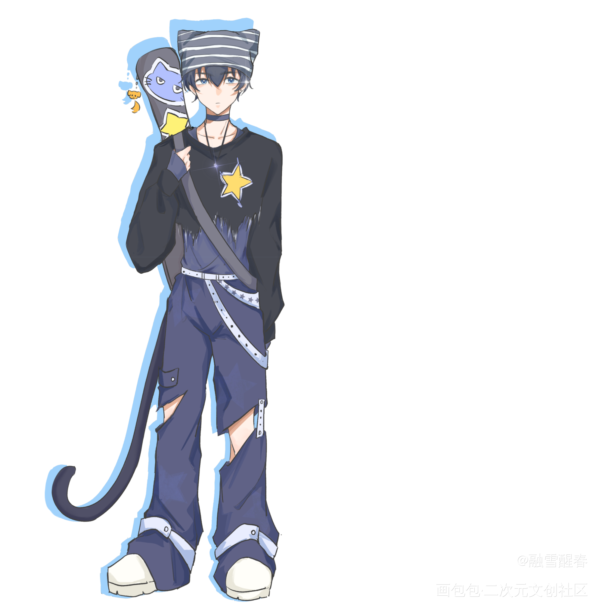 我推的瓶邪_盗墓笔记瓶邪绘画作品