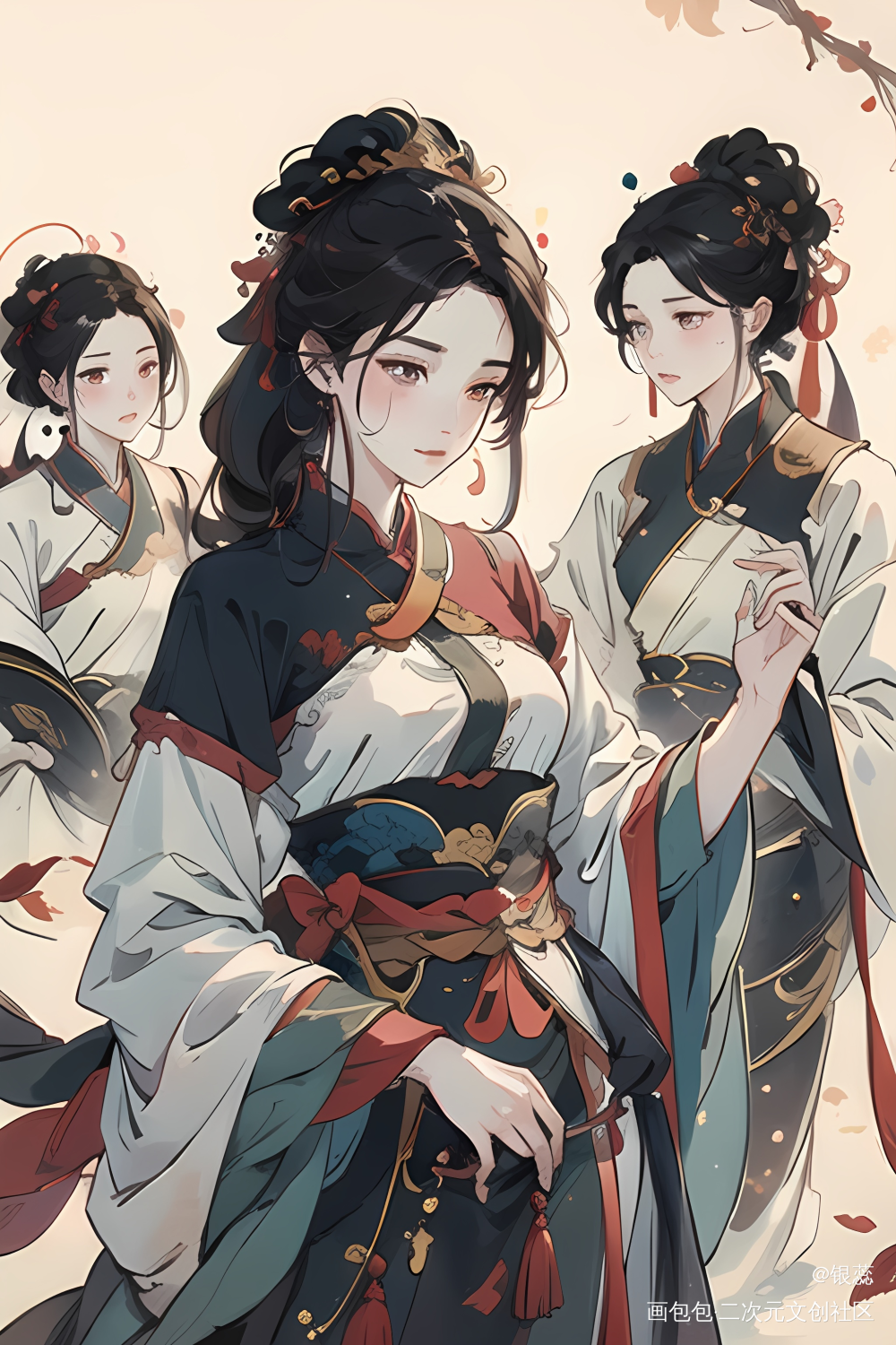 _宫任彩色条漫彩色漫画绘画作品
