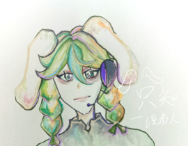 垂耳说书人_绘画作品