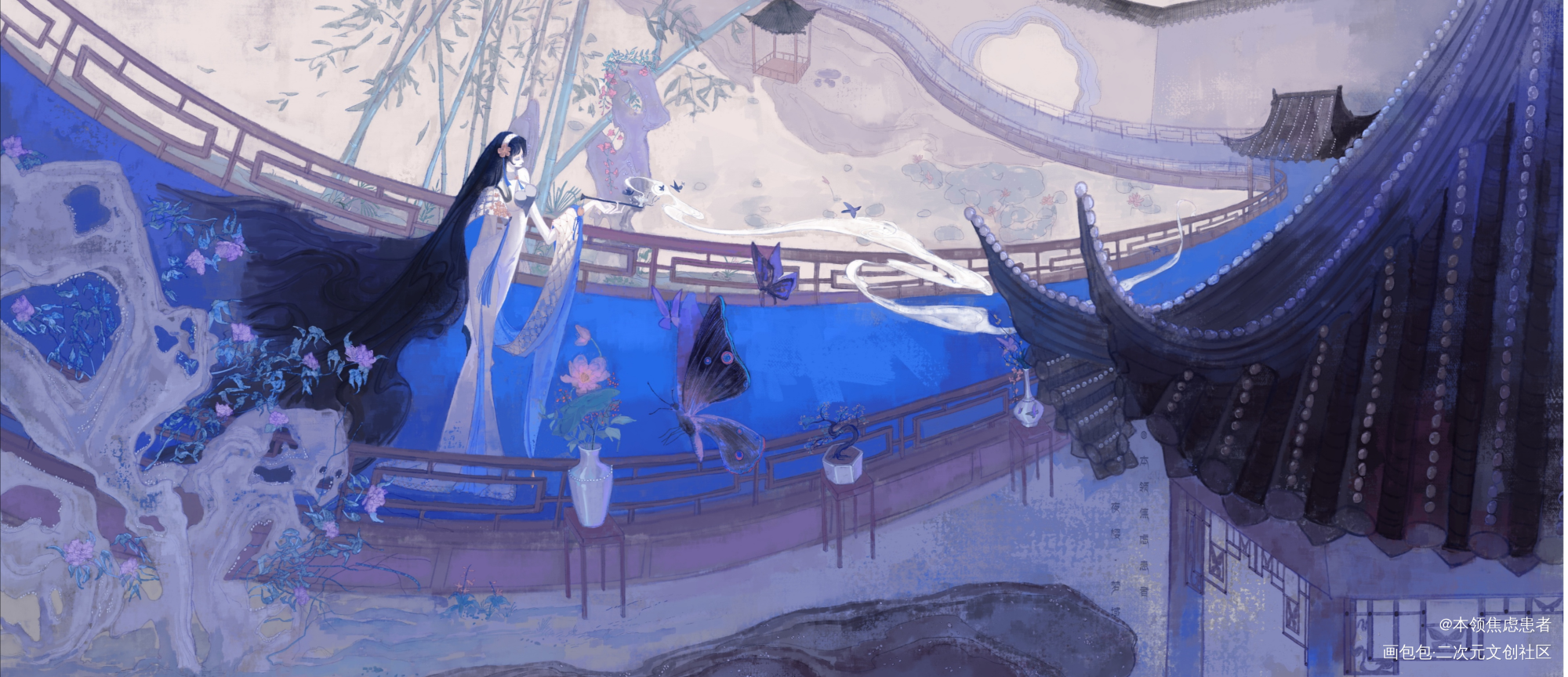 梦域_板绘绘画作品