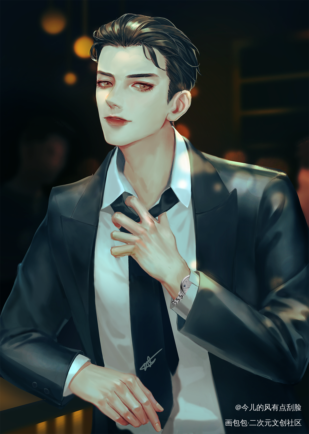 渣总邵群_188男团绘画作品