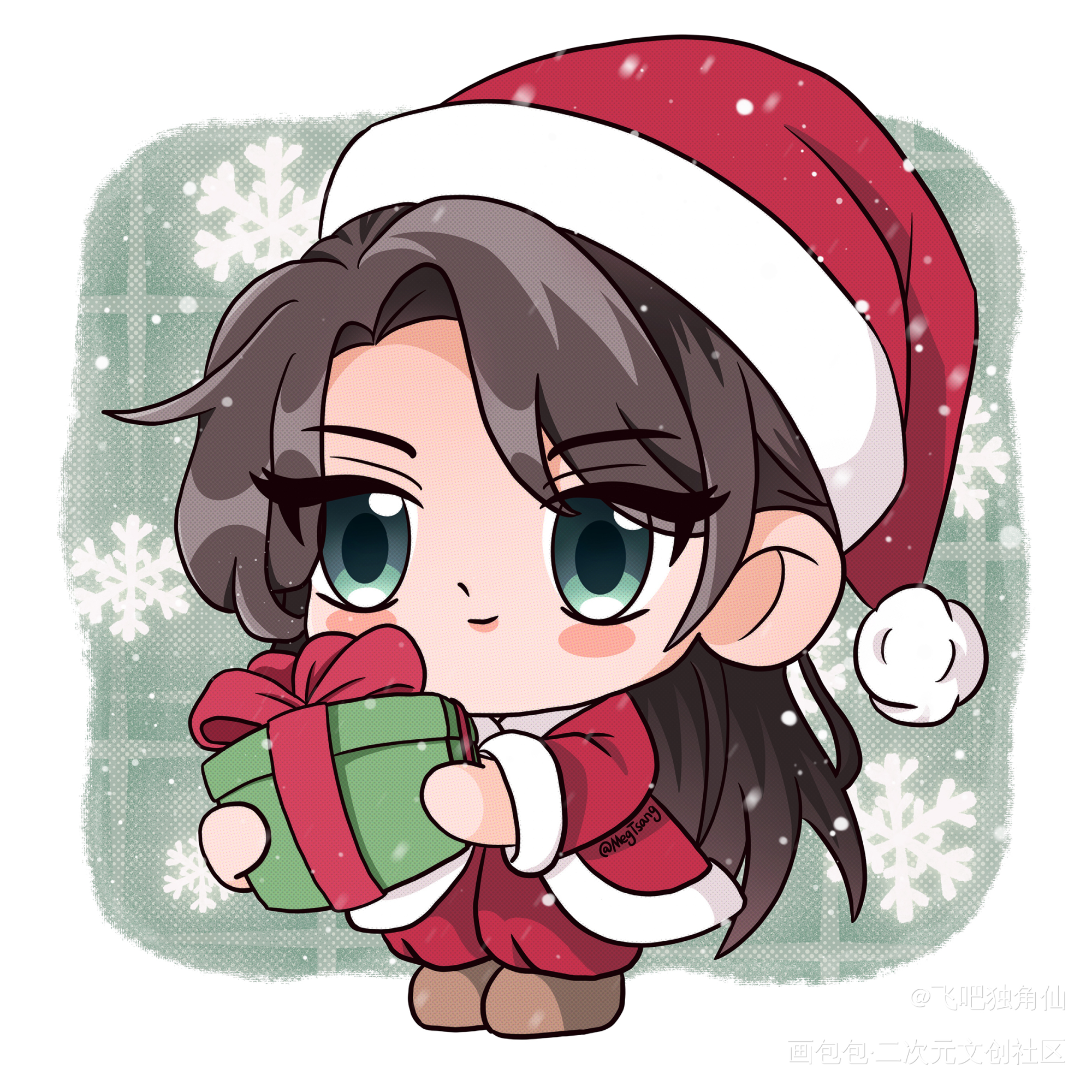 和师尊一起过圣诞🎄_人渣反派自救系统绘画作品