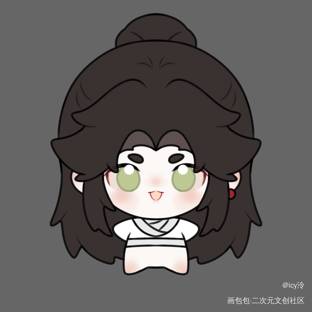 摸_天官赐福花城·天官赐福谢怜·天官赐福谢怜花城绘画作品