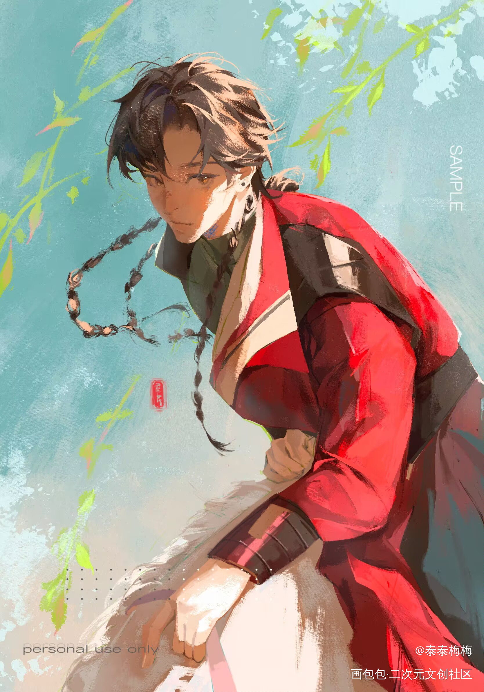 之前画的鸢子的图_代号鸢绘画作品