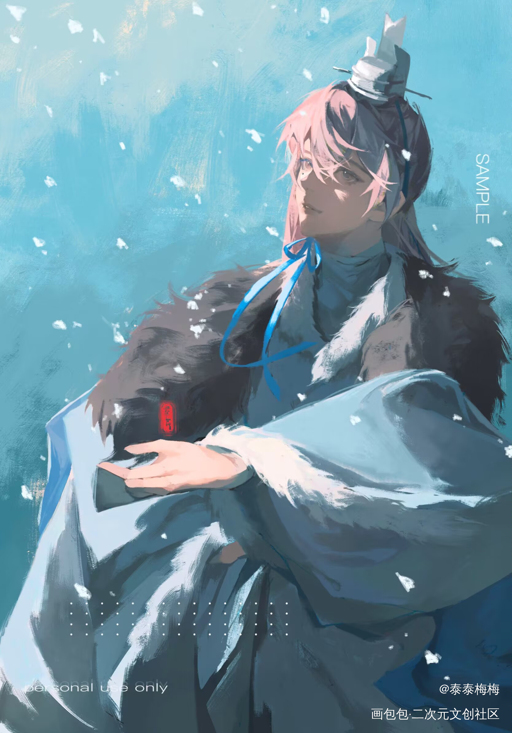 之前画的鸢子的图_代号鸢绘画作品