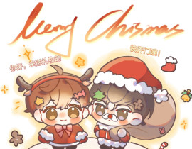 Merry Christmas_绘画作品