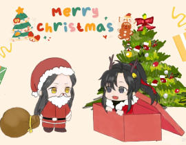 merry Christmas_绘画作品