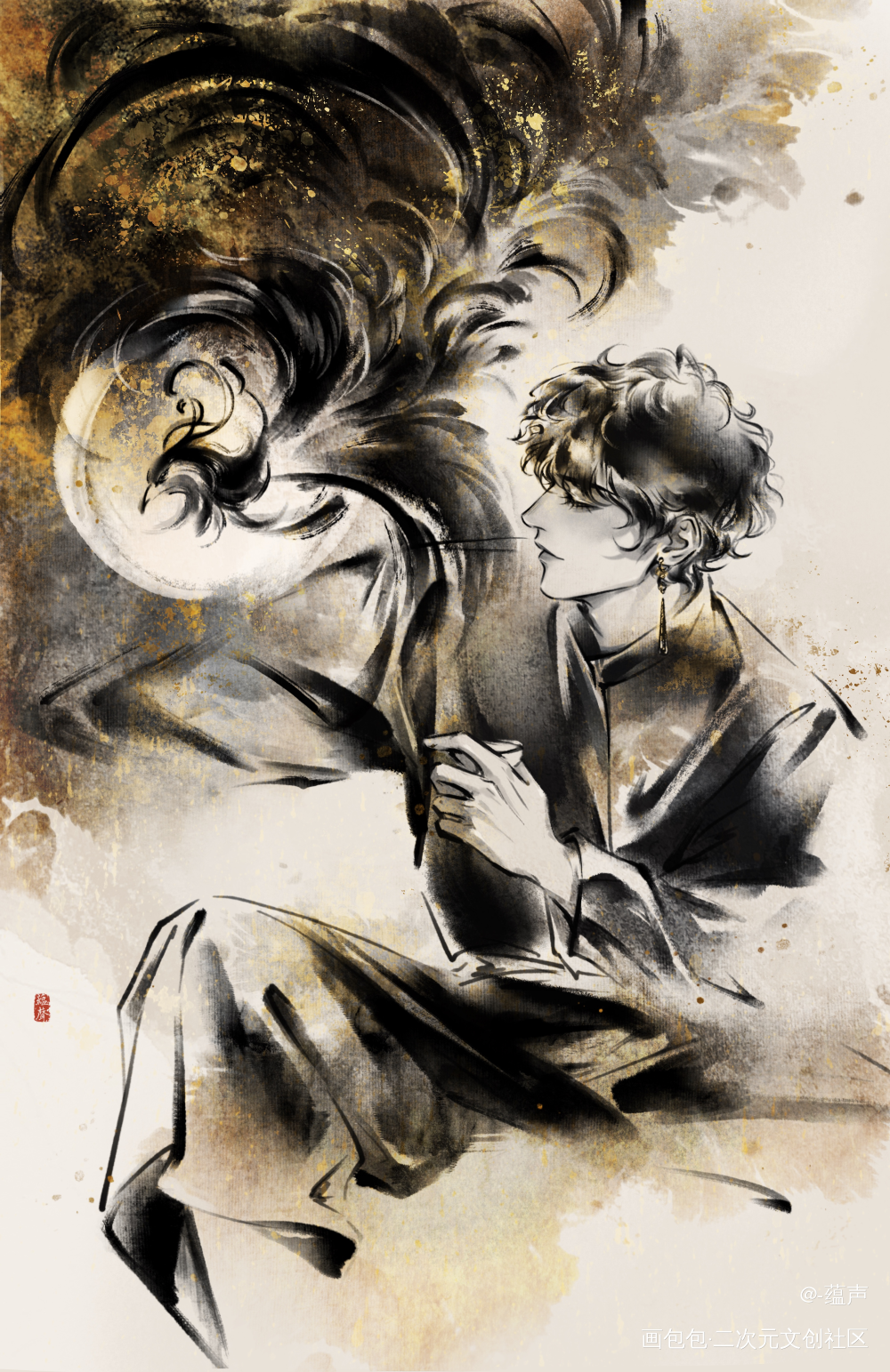 又是一年年终总结了_年终总结绘画作品
