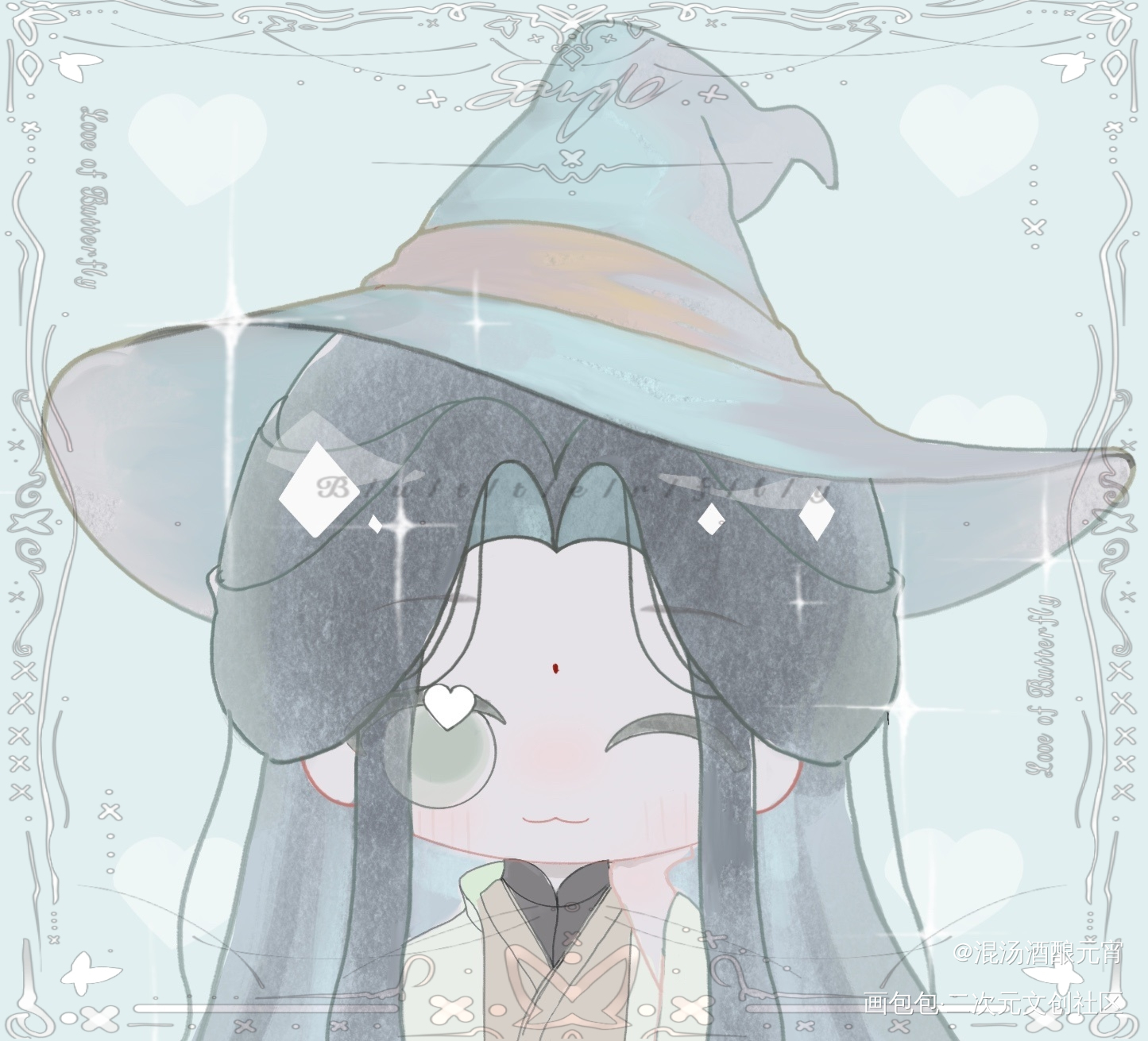 巫师小垣_人渣反派自救系统沈清秋·人渣反派自救系统绘画作品