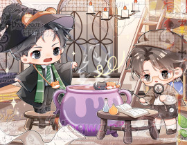 🪄✨🐺🦊✨🔎Hogwarts！_绘画作品