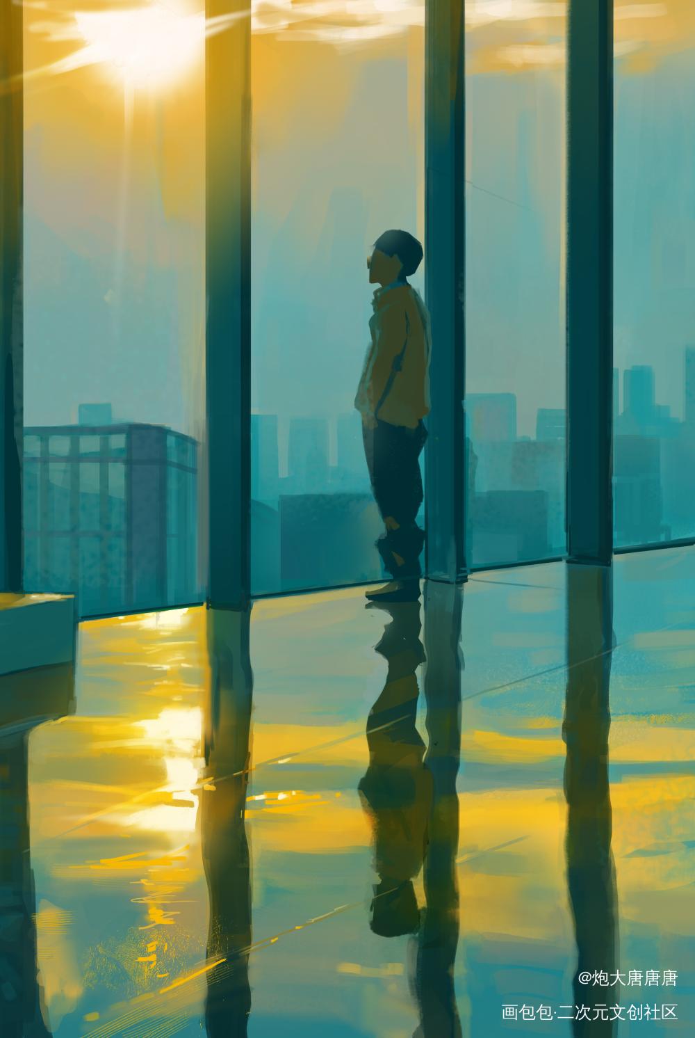 色彩day2_奖学金计划绘画作品