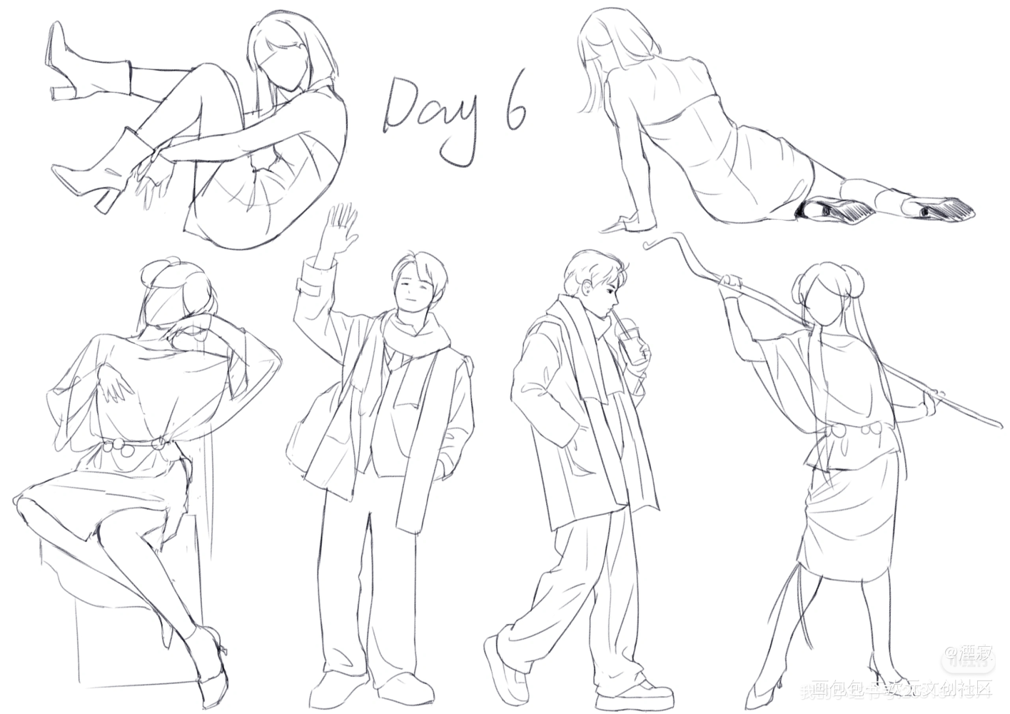 day6_奖学金计划绘画作品