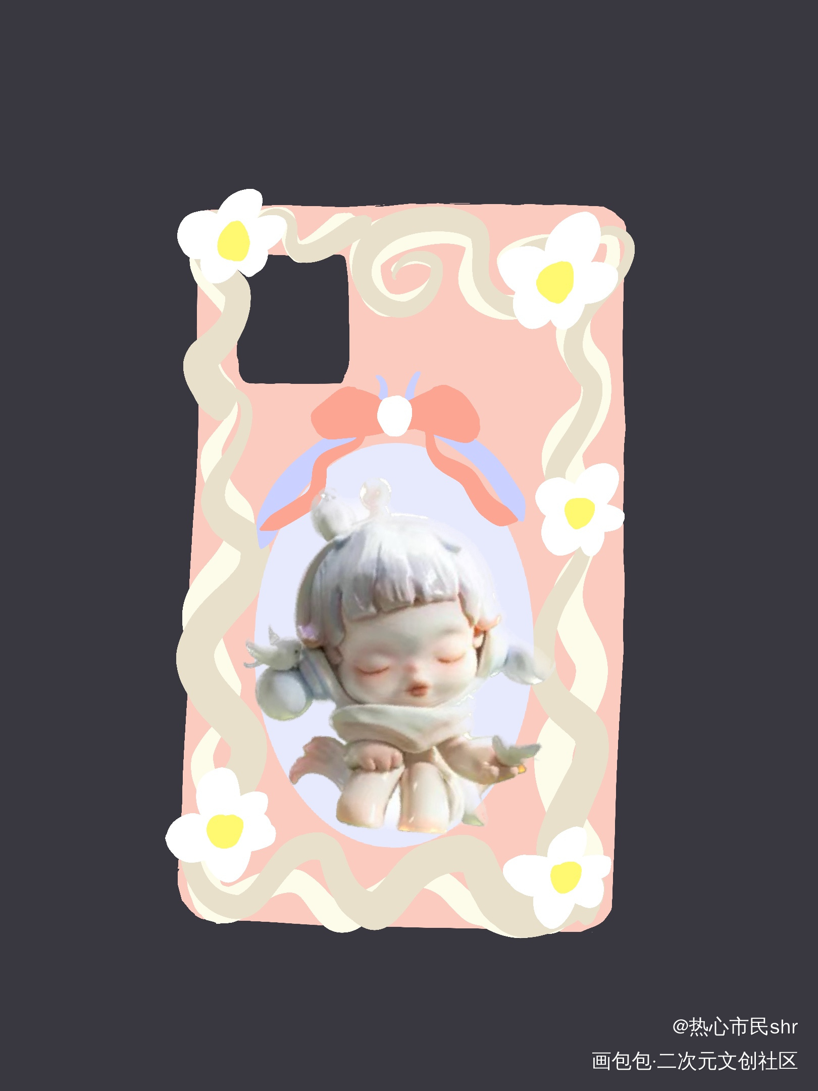 手机壳设计_板绘涂绘画作品