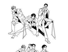 day6用速写打卡代oc喽！_绘画作品